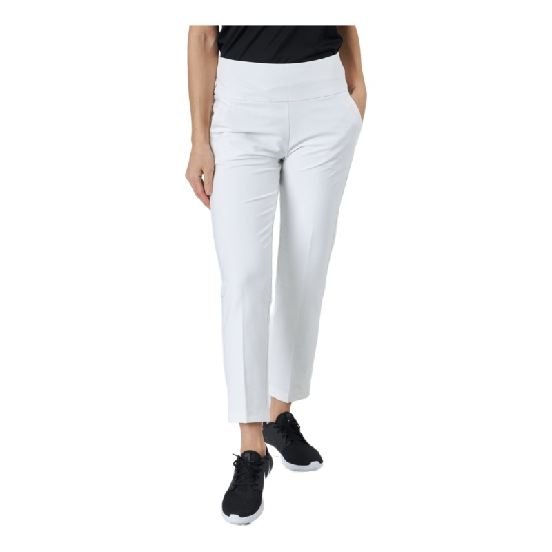 Pull-On Ankle Pants White|XS|S|M|L|XL