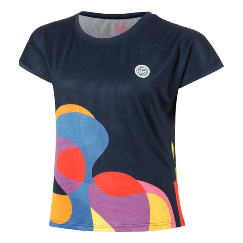 Twiggy T-Shirt Women - Dark Blue, Multicoloured