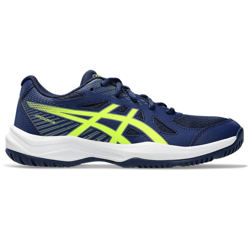 Asics Upcourt 6 GS|400 Blue Expanse/Safety Yellow|1|1|2|3|4|5