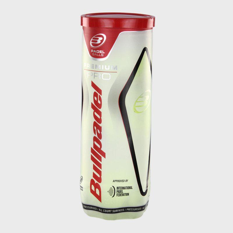 Bullpadel PREMIUM PRO Padelboll 1 st rr (3 bollar)