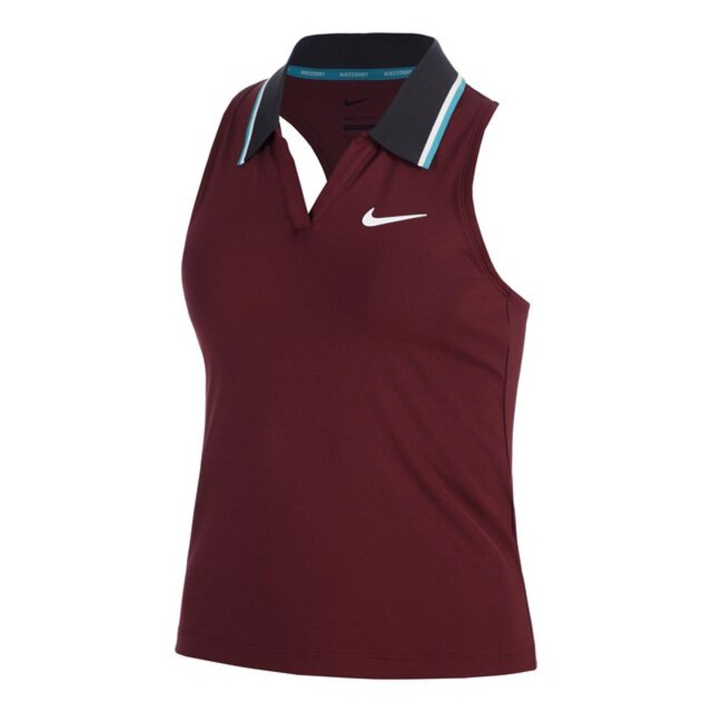 Court Dri-FIT Slam Tank Top Women - Dark Red