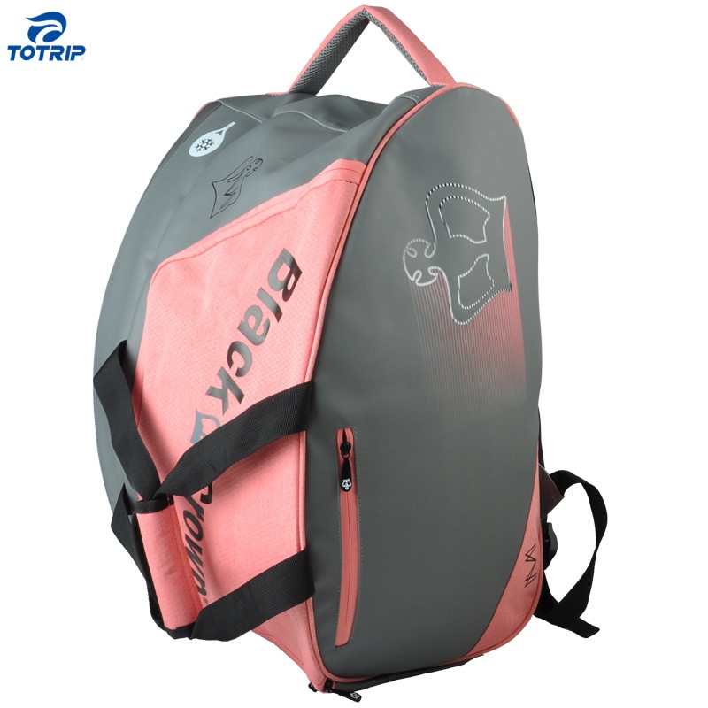 Custom Pink Waterproof Padel Racquet Pickleball Bag Racket Tennis Backpack