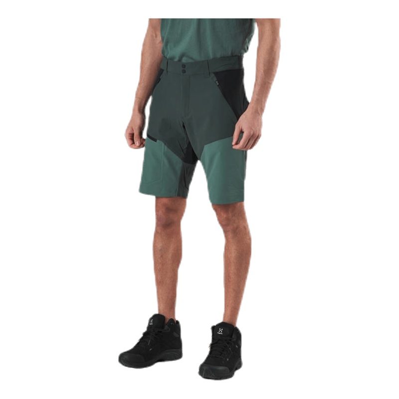 Light SS Carbon Shorts Green|S