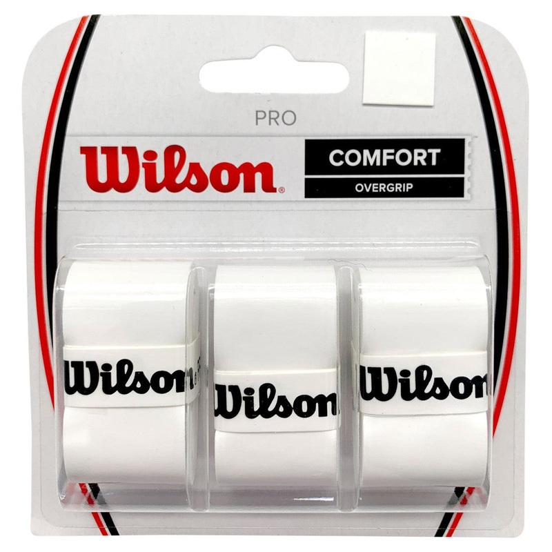Wilson Pro Overgrip 3 Pack|White|Black|Yellow|Pink