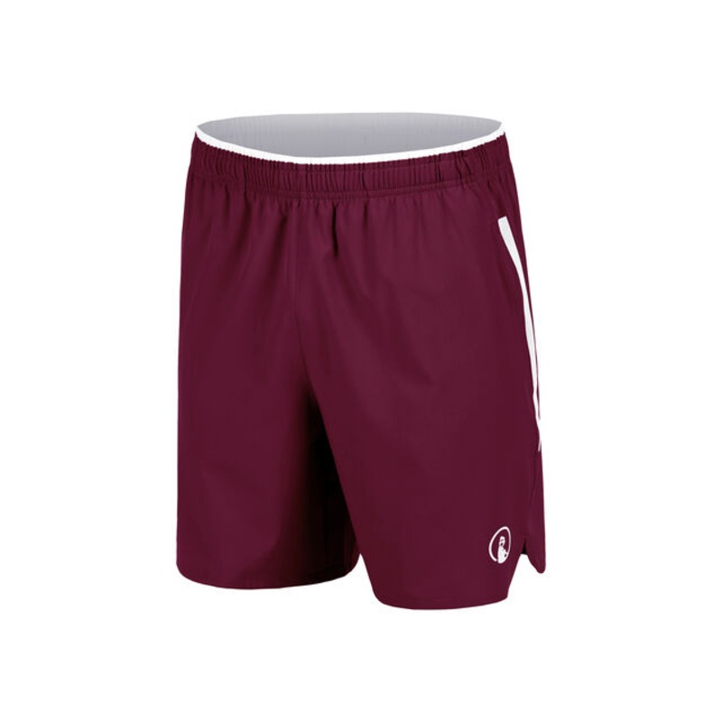 Create Drop 7in Shorts Men - Wine Red, White