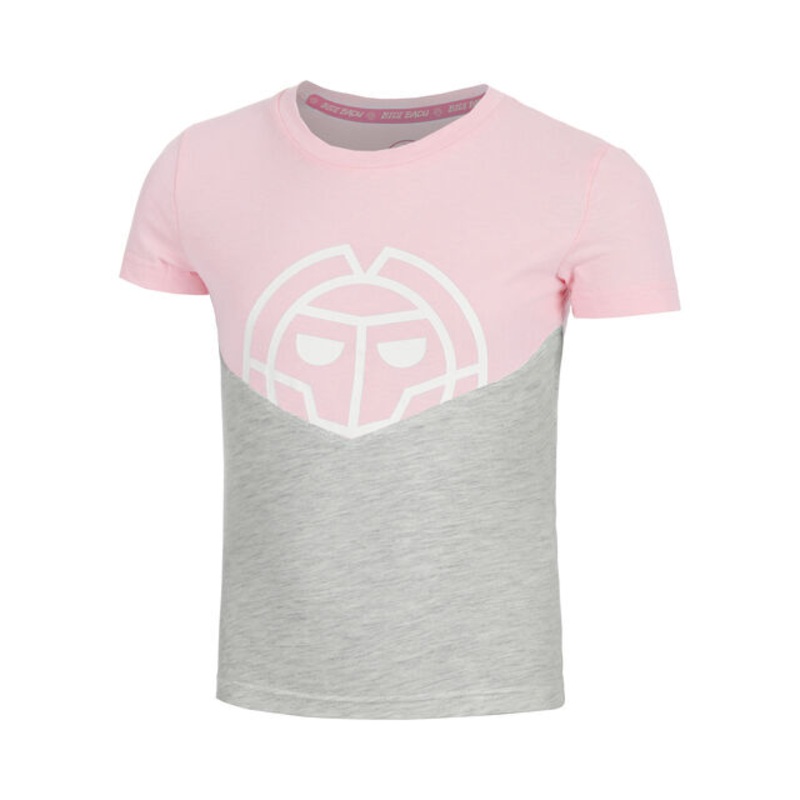 Mandisa Lifestyle T-Shirt Girls - Pink, Lightgrey