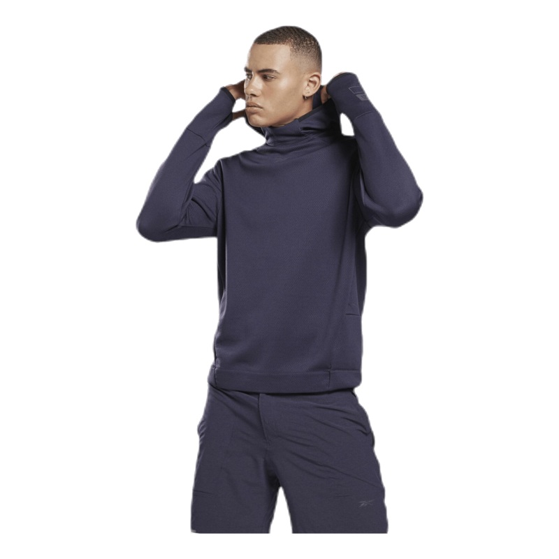 Night Runner Hoodie Purple|L|XL