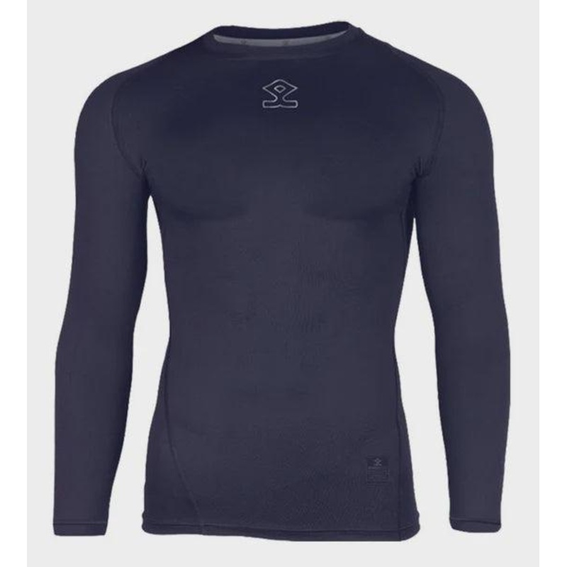 Shrey Intense Long Sleeve Baselayer - Navy
