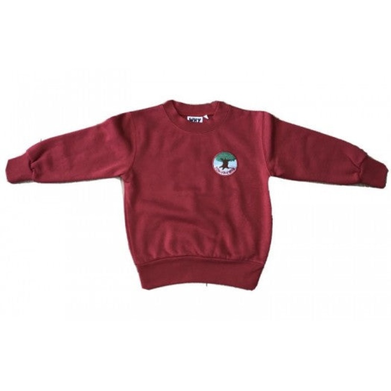 Ton Yr Ywen Sweatshirt RED|2/3|3/4|5/6|7/8|JS 9/10|JM 11/12|JL 13|JXL|S|M|RED