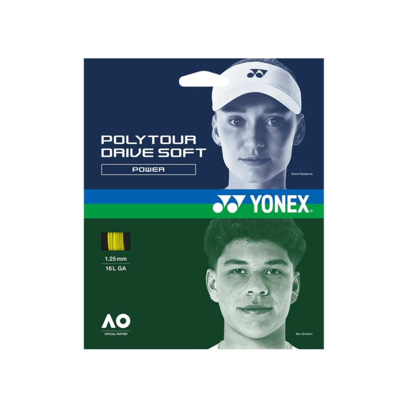 Yonex Polytour Drive Soft 1.25mm/12M Tennis String Set