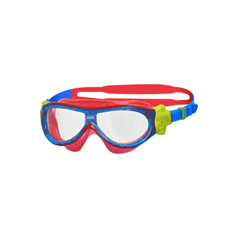 Zoggs Phantom Kids Mask (0 - 6 Years) - Blue/Red