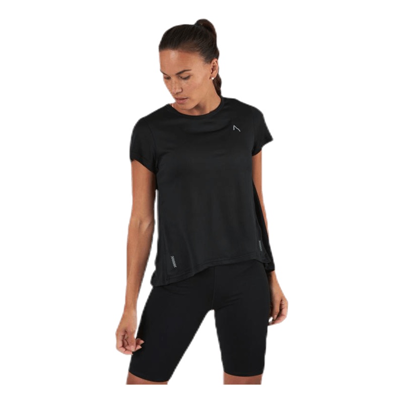 Flowing Running Tee Black|XS|S|M|L|XL