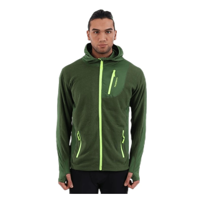 Hood Jacket Fleece Green|S|M|L|XL