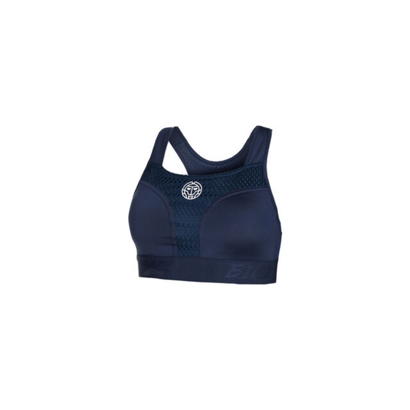 Crew High Support Sports Bras Women - Dark Blue