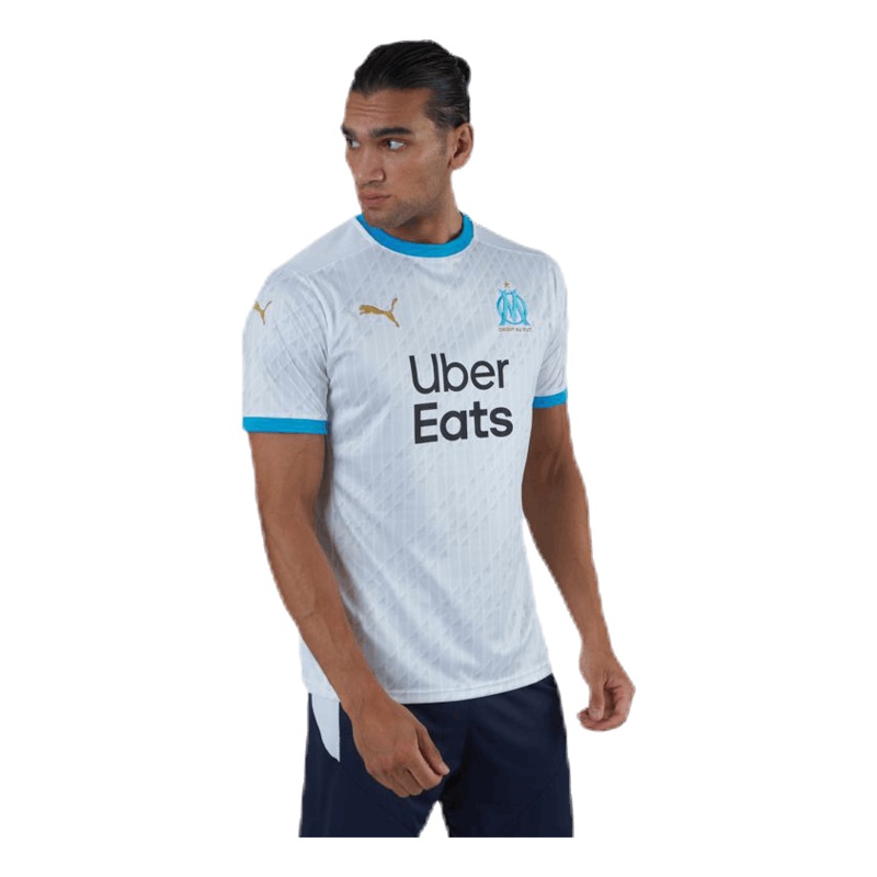 Olympique Marseille Home Shirt Replica Blue/White