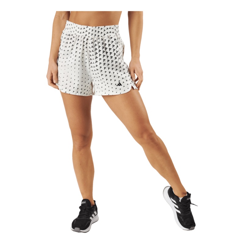 Brand Love Woven Pacer Shorts Off White