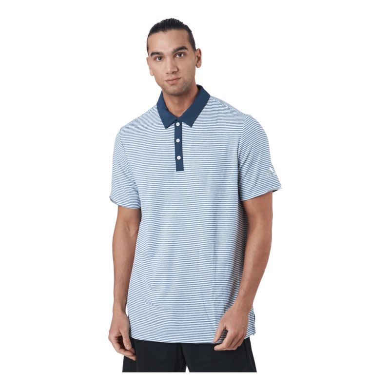 Heat.rdy Micro-stripe Polo Shi Crew Navy/white