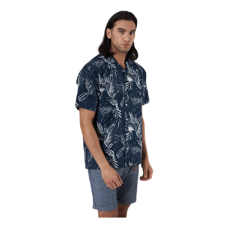 Mike Shirt Ss Plain Blue|S|M|L|XL|XXL