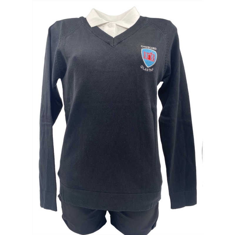 Ysgol Glantaf Sixth Form Fitted Jumper