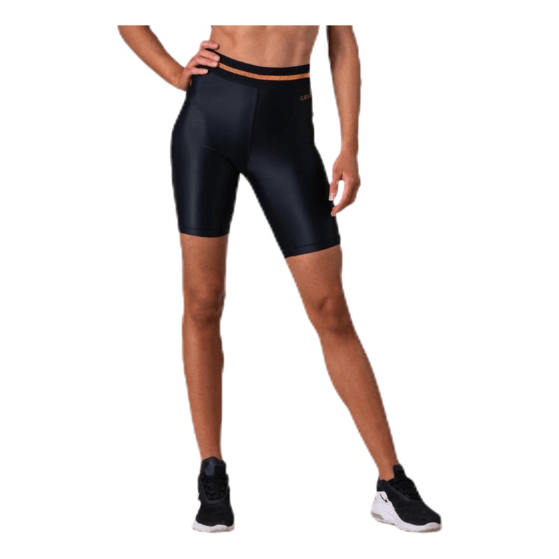 Fearless High Waist Short Tights Black