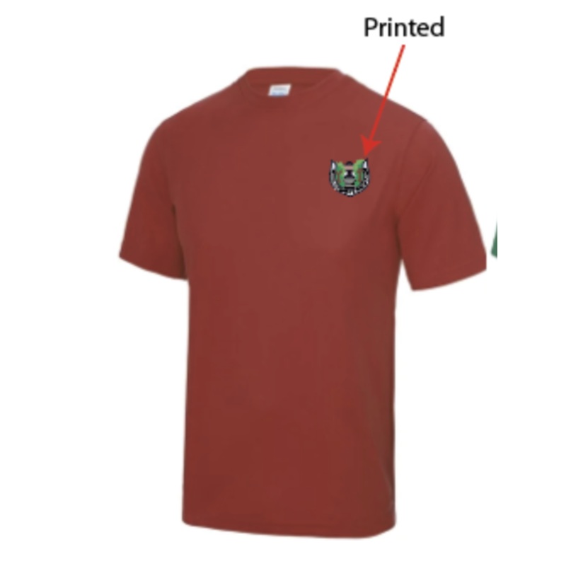 Ysgol Coed Y Gof Pe Tshirt|Red|3/4|5/6|7/8|9/11|12/13|S|M