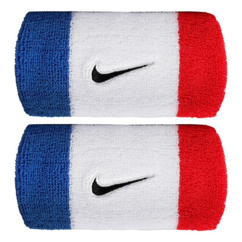 Swoosh Classic Doublewide Wristband Unisex - blue, red