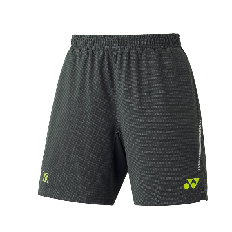 Yonex 15227YX Knit Short Men - Steel Grey - VA - Viktor Axelsen Collection