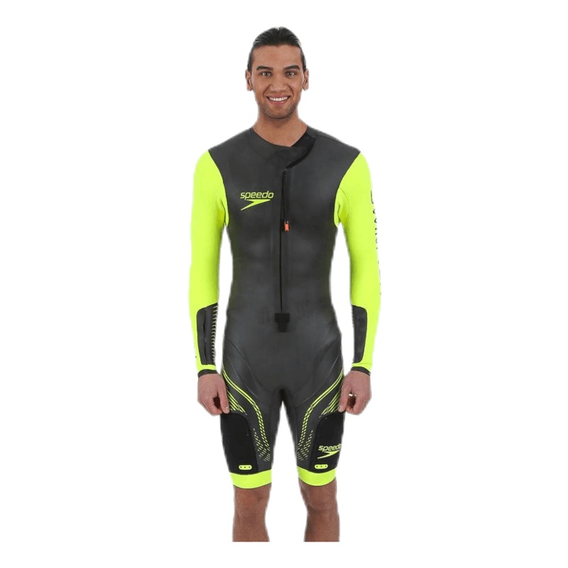 Fastskin Swimrun Male Suit Black/Yellow