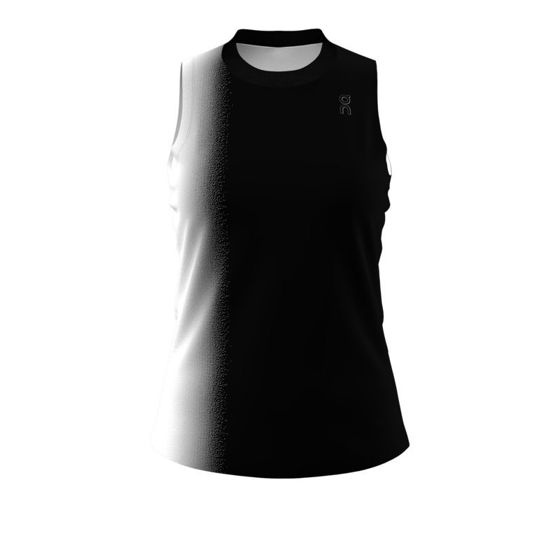 On Running Court Tank  Women - Black/White