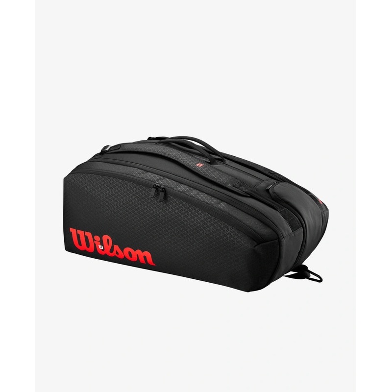 Wilson Clash V3 15PK Racket Bag Black/Red