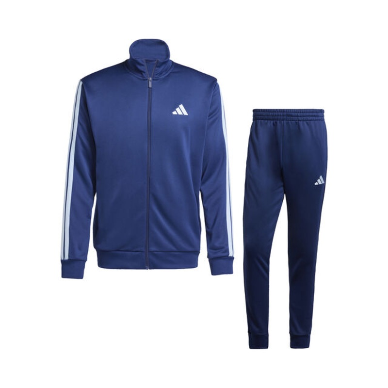3 Stripes Woven Tracksuit Men - Dark Blue, White