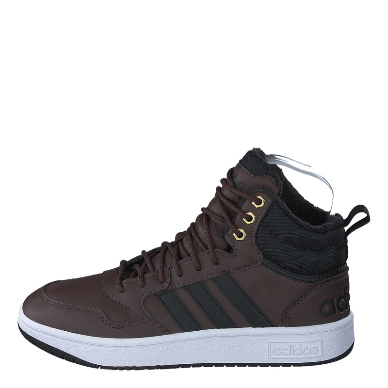 Hoops 3.0 Mid Wtr Brown/cblack/goldmt