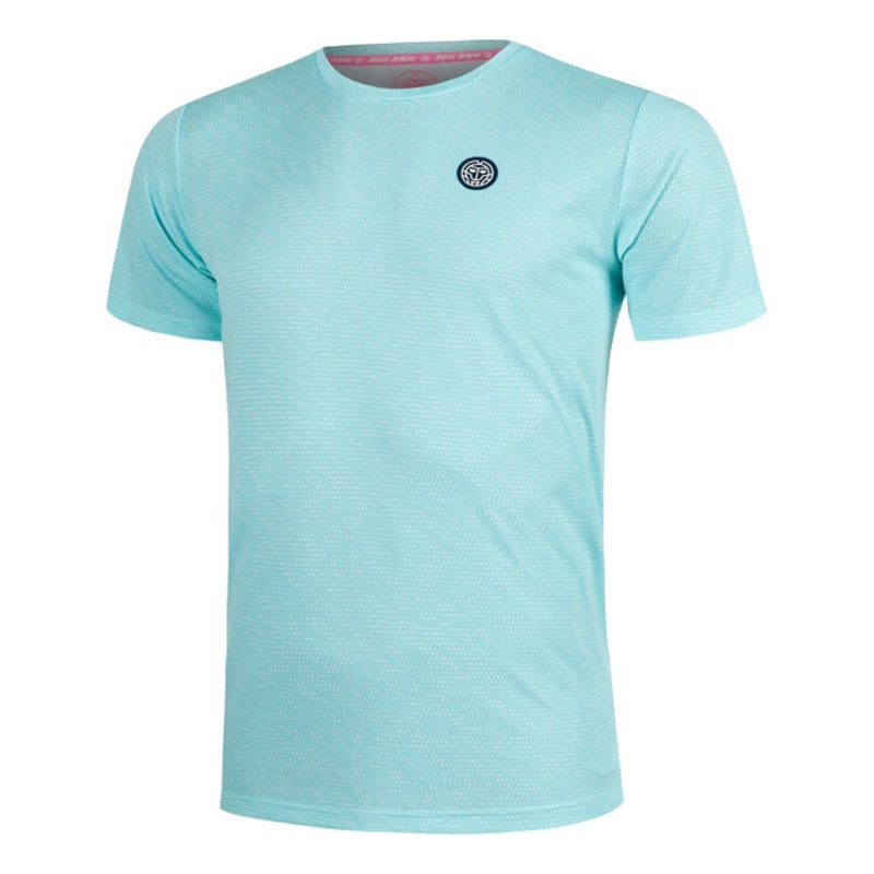 Spectrum Two Colored T-Shirt Men - Light Blue, White