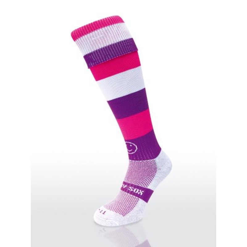 WackySox Purple Smoothie Sports Socks