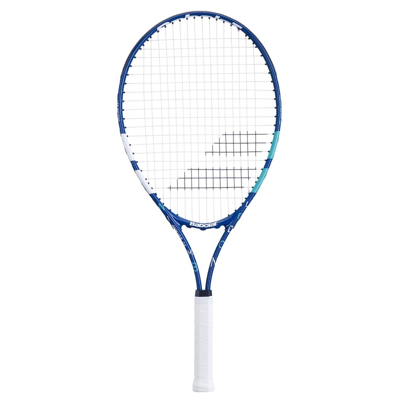 Babolat Junior 25 Wimbledon Tennis Racket - Strung - White