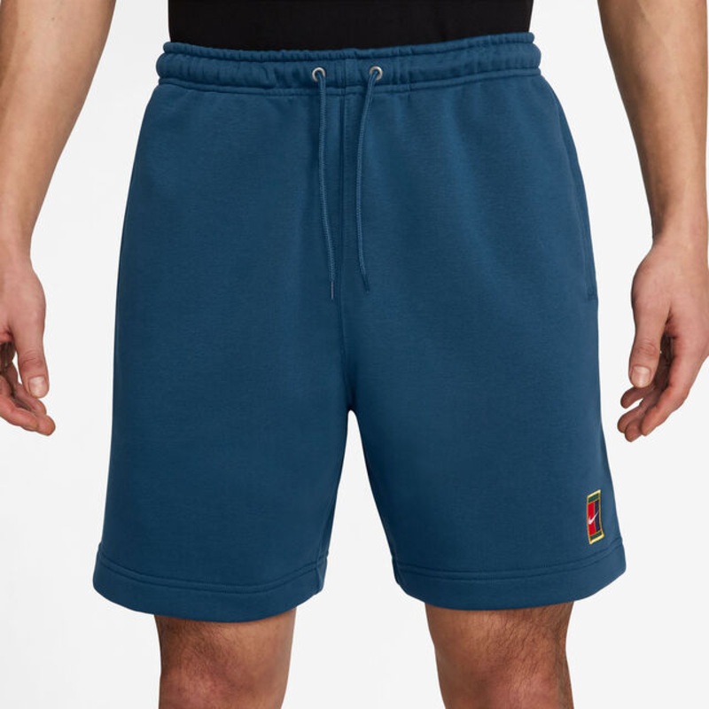 Court Dri-Fit Heritage Fleece Shorts Men - Blue Grey