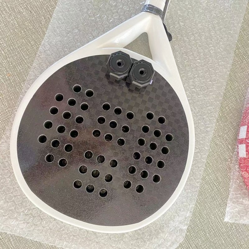 Custom Carbon Fiber Glass Fiber Padel Racket China Professional Factory Supply Best Price Carbon 3K 12K 18K Full Carbon Frame Padel Tennis Racket