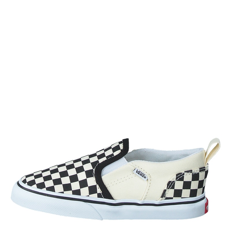 Td Asher V (checkers) Black/natural