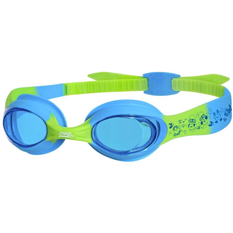 Zoggs Little Twist 0-6 Years Goggles -  Blue/Green