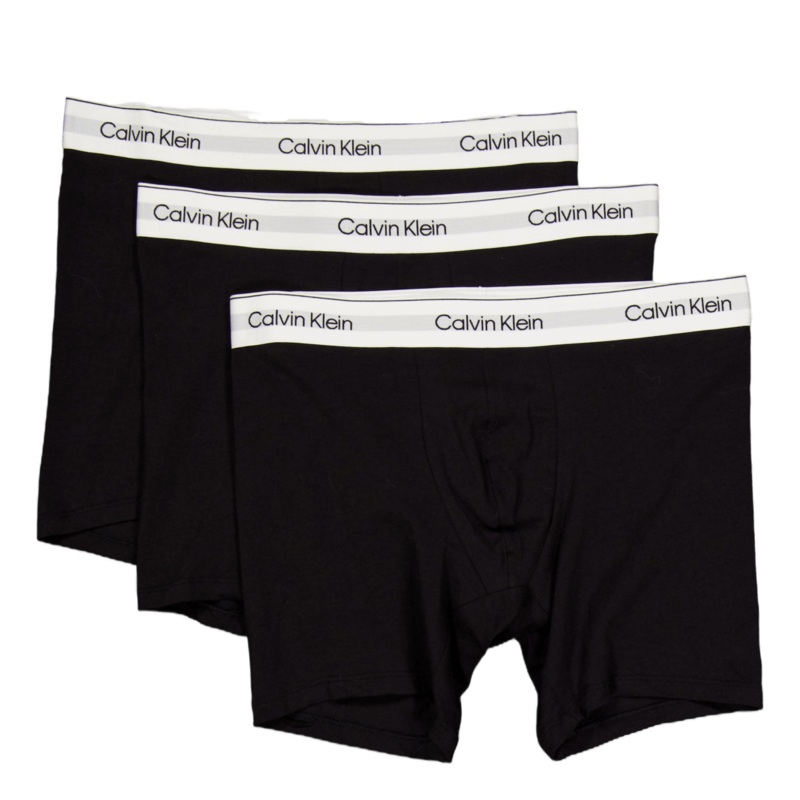 Boxer Brief 3pk Ub1 Black, Black, Black
