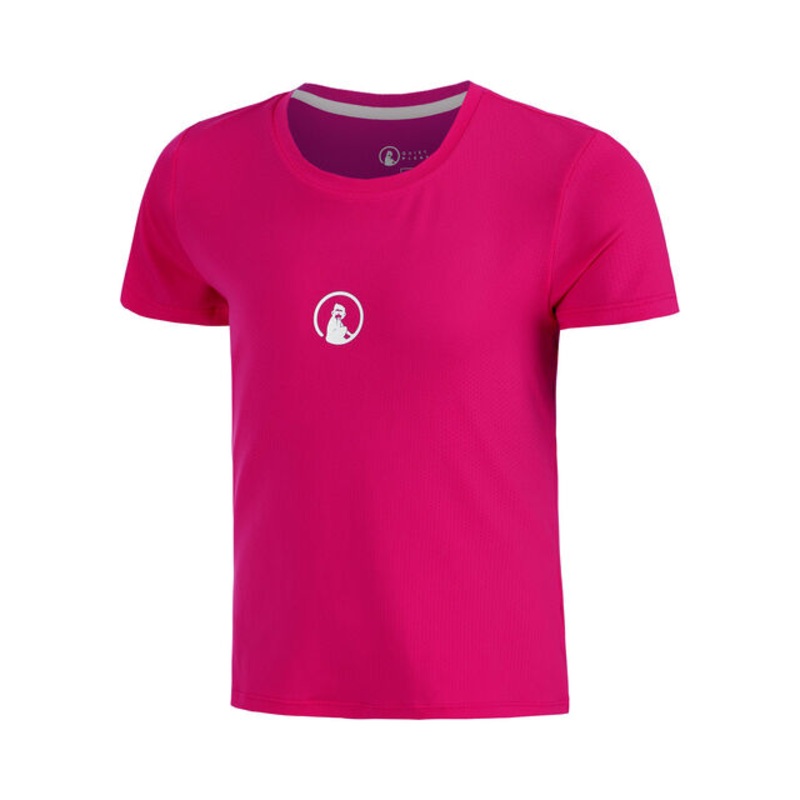 Create Retriever T-Shirt Girls - Berry, White