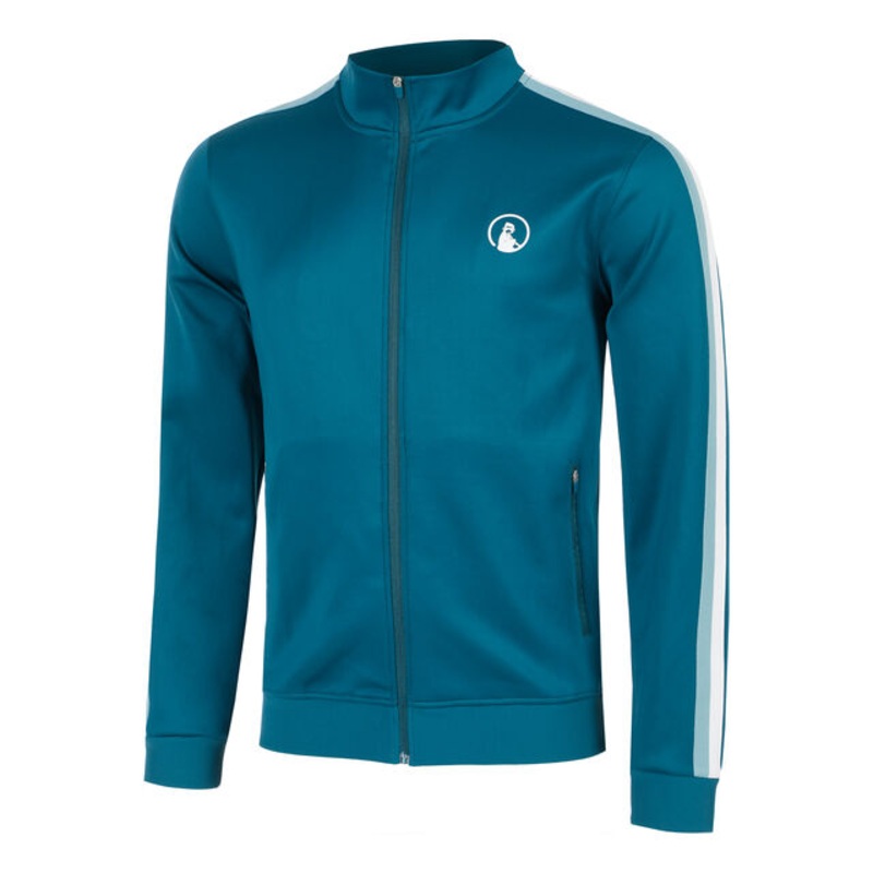 Create Stripes Training Jacket Men - Petrol, Multicoloured