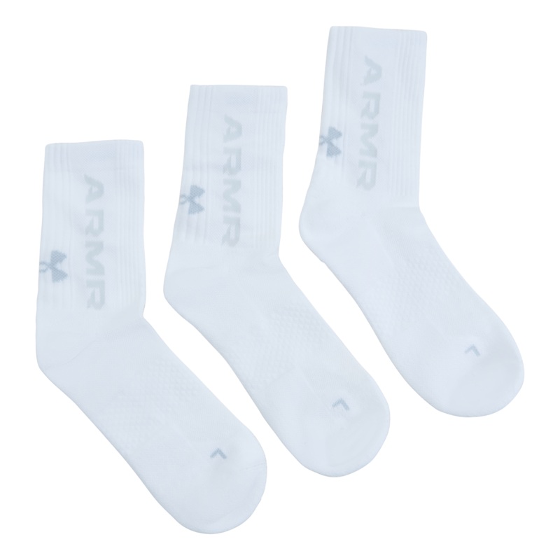 UA 3-Maker 3pk Mid-Crew|M|L|XL