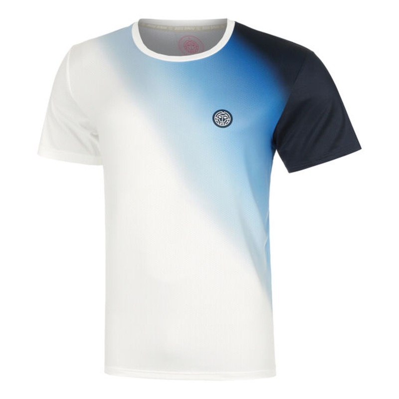Watercolour T-Shirt Men - White, Blue