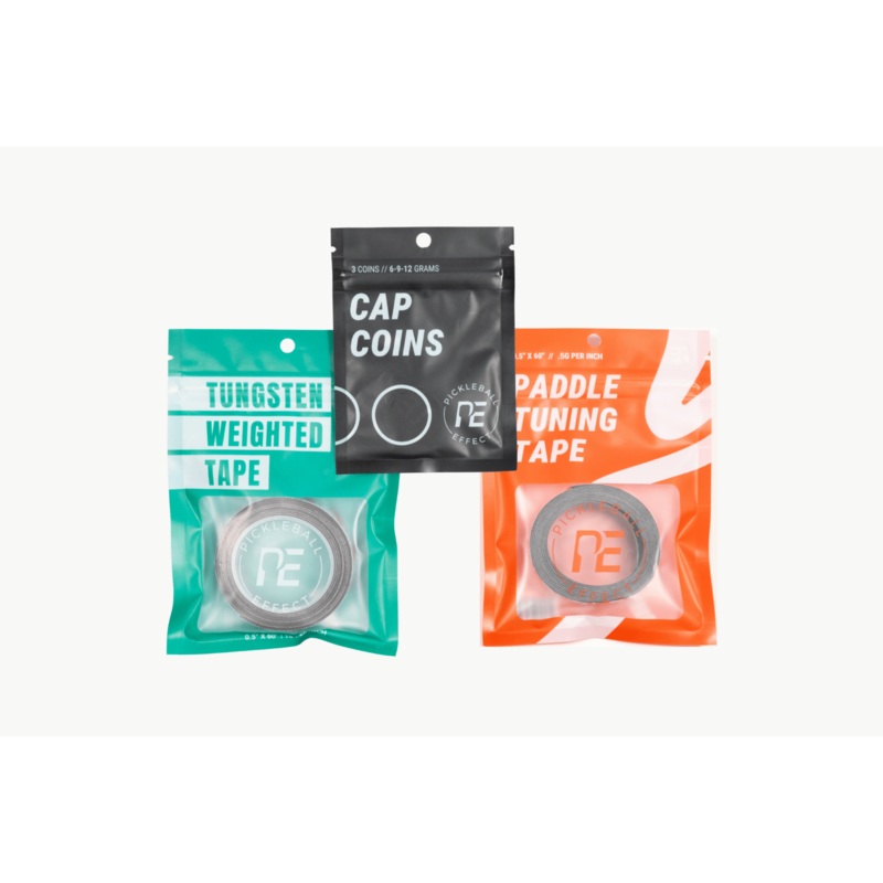 Weight Optimizer Bundle for Pickleball - Tape & Coin Weights