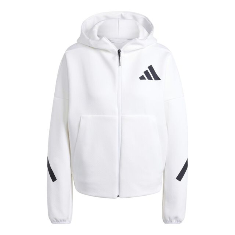 Z.N.E. Zip Hoodie Women - White