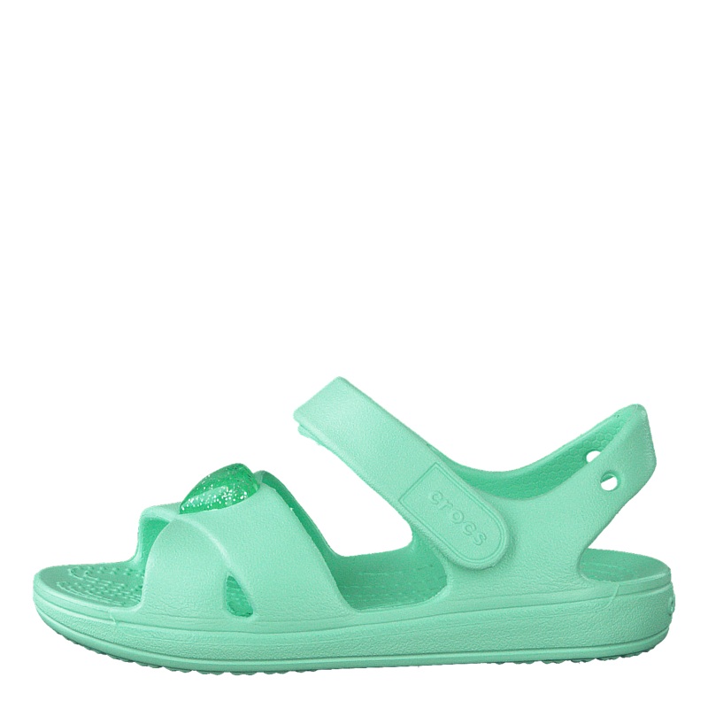 Classic Cross Strap Sandal Ps Neo Mint