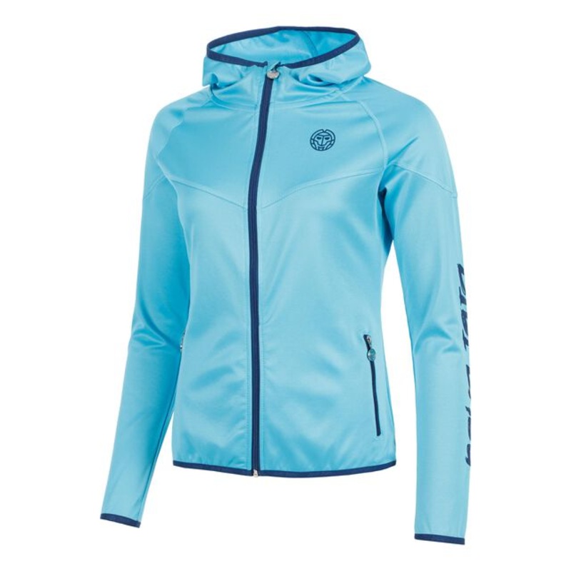 Inga Tech Training Jacket Women - Light Blue, Dark Blue