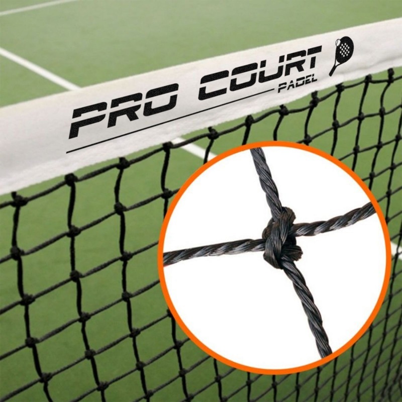 Malla de Red de Padel Pro Court 40 PLY