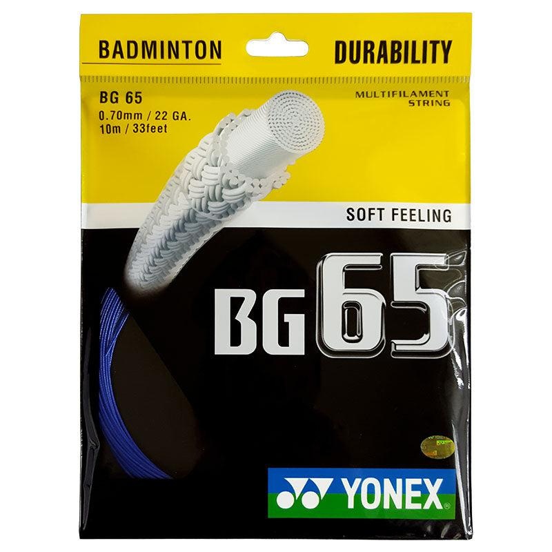 Yonex BG65 Badminton String|Blue|White